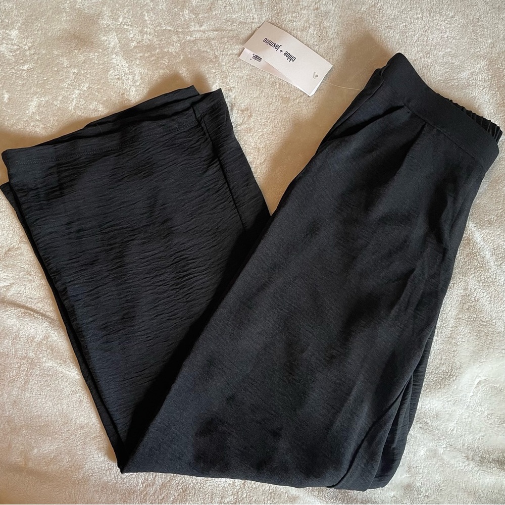 NWT Lightweight Black Trousers